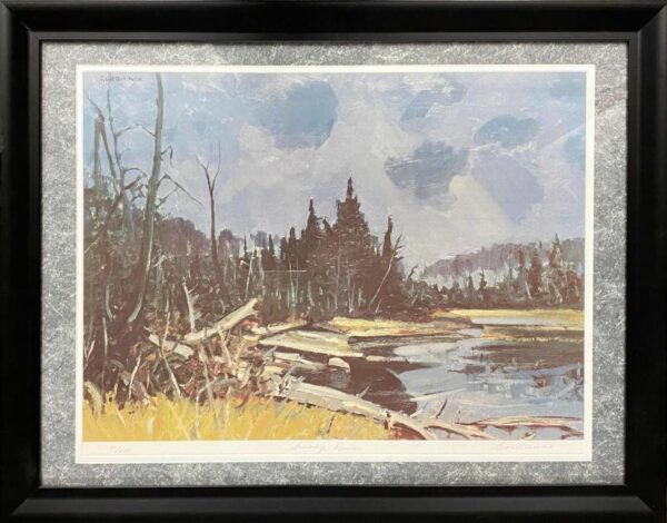 George Gordienko - Smokey River Framed