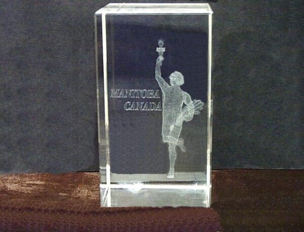 Golden Boy With Text and Decorative Case