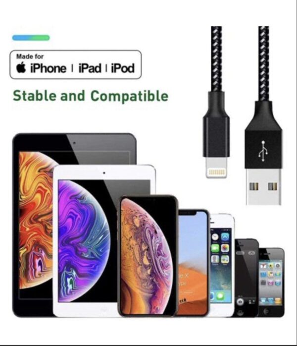 6' iPhone Charge Cord (3 pk.) - Image 3