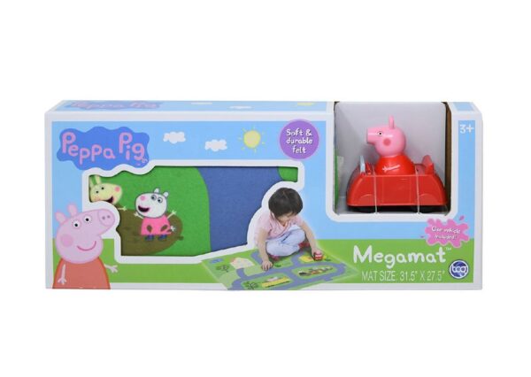 Peppa Pig Mega Mat w/ Vehicle