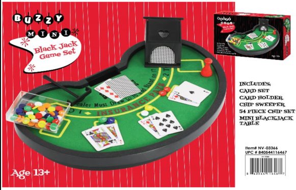 Mini Black Jack Game Set