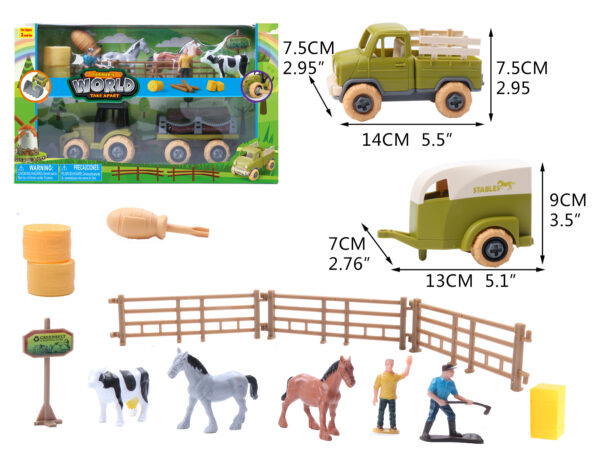 Farm Tractor Play Set - Image 2