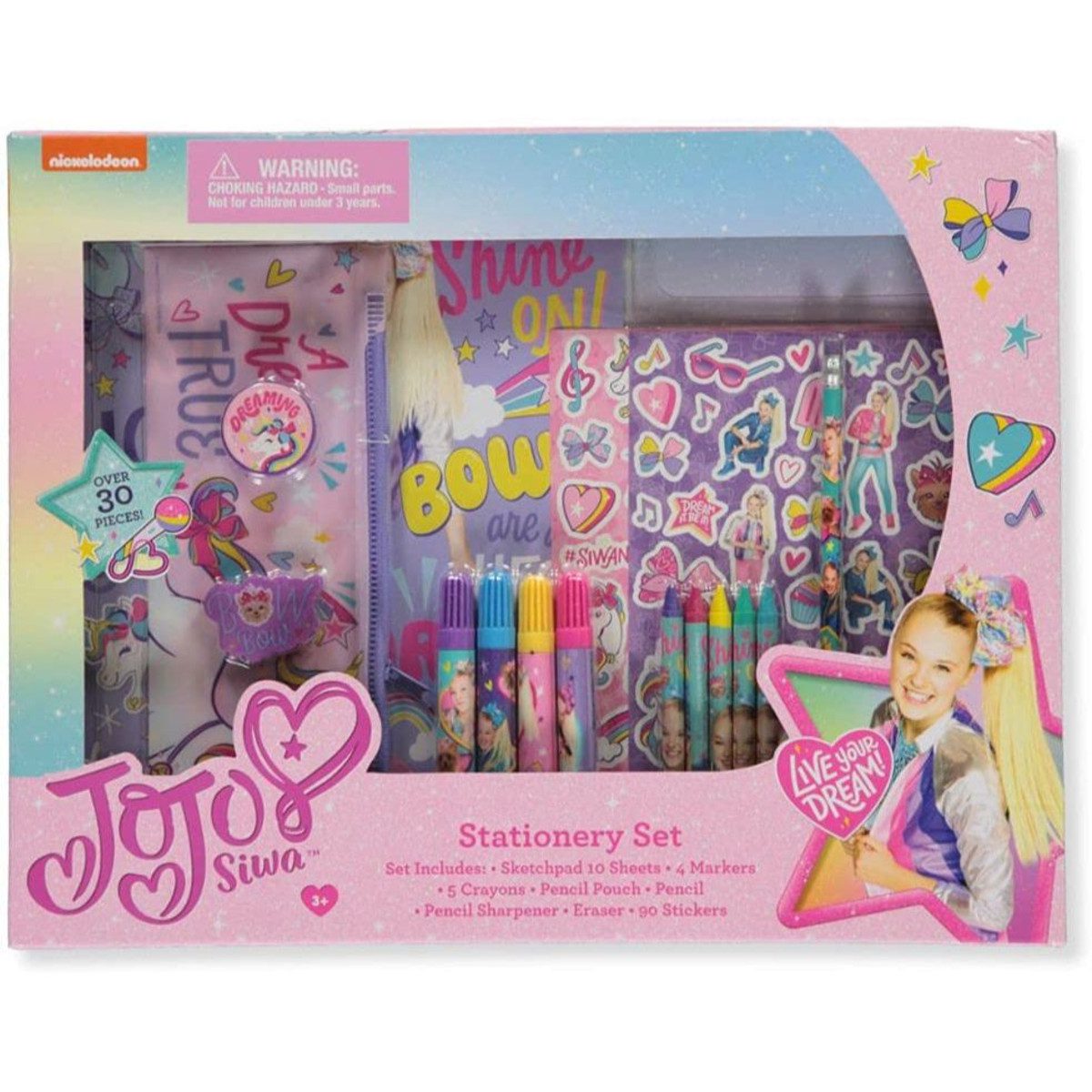 Jojo Siwa 30-pc Stationery Set - Pictures-Frames & More