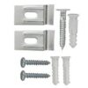 Metal Locking Security Hanging Hardware (with Wrench)