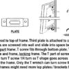 Wood Locking Security Hanging Hardware (with Wrench) - Image 4