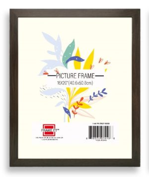 Black or Brown MDF frame