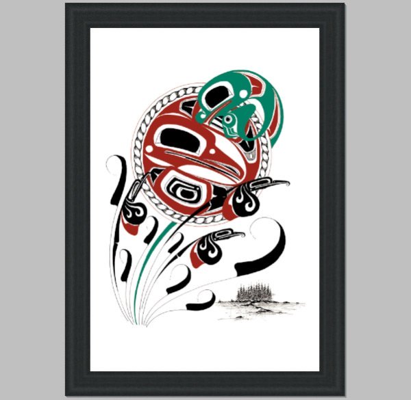 Raven, Moon, Frog and Mosquitos