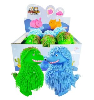 10″ Shaggy Dinosaur Squishy with Lights