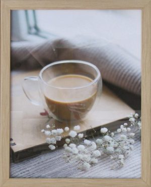 Coffee with Baby's Breath