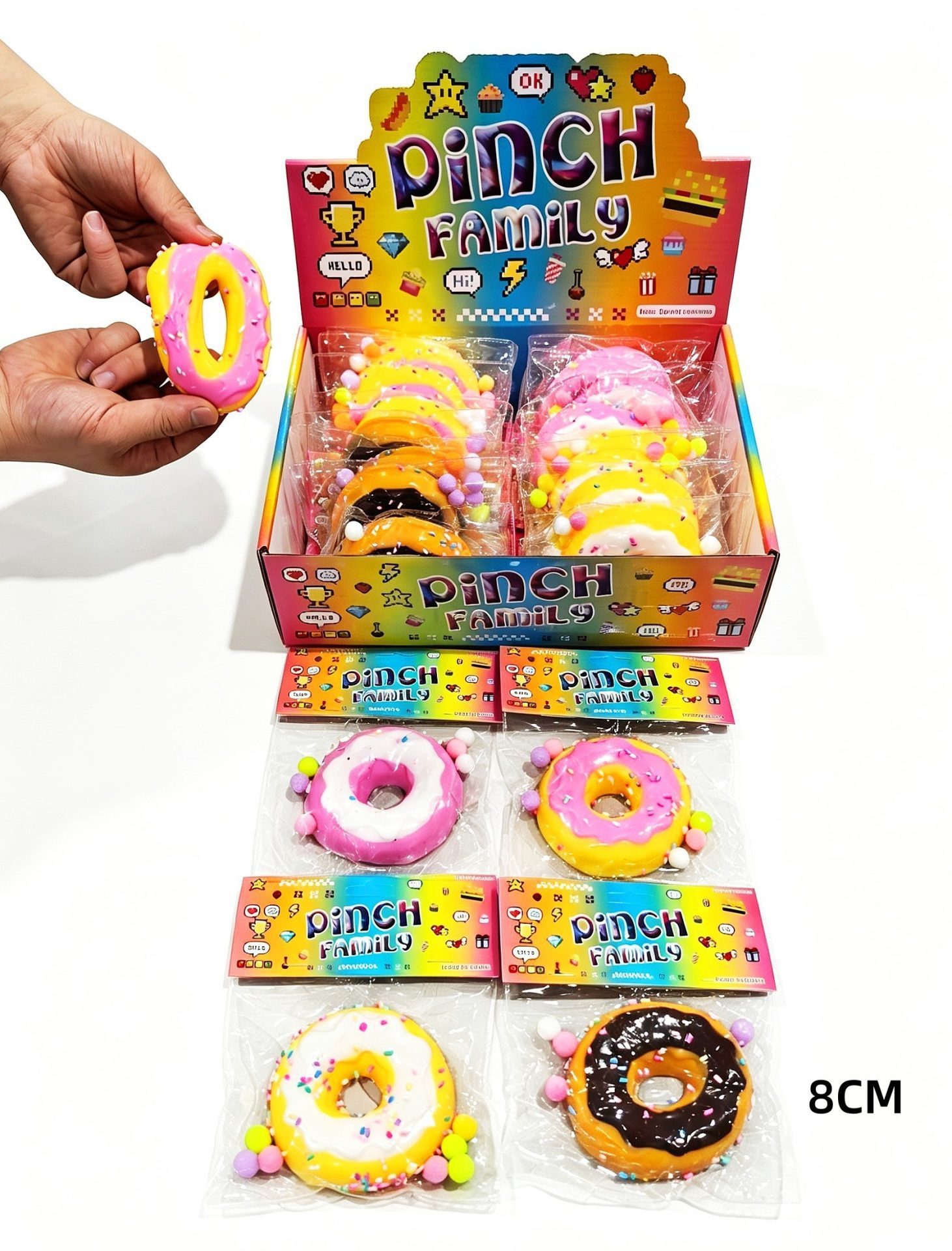 Pinch Family Donut Squishy